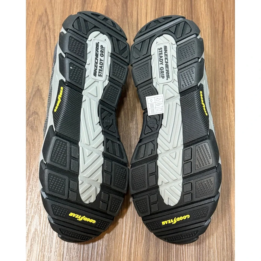 Skechers Hands Free Slip-ins Respected Holmgren Shoes Sz 9.5 Extra Wide Charcoal
